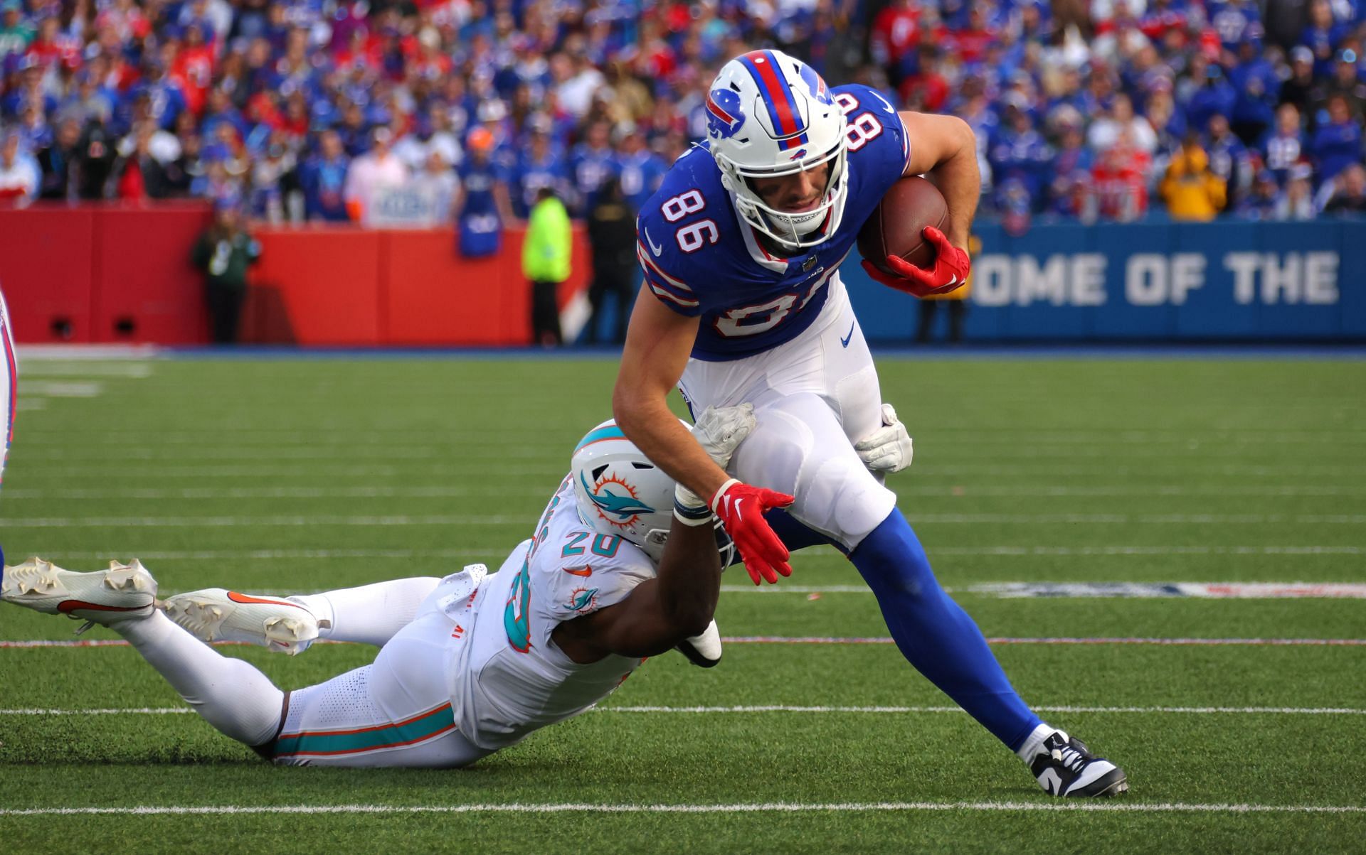 Dalton Kincaid during Miami Dolphins v Buffalo Bills - Source: Getty